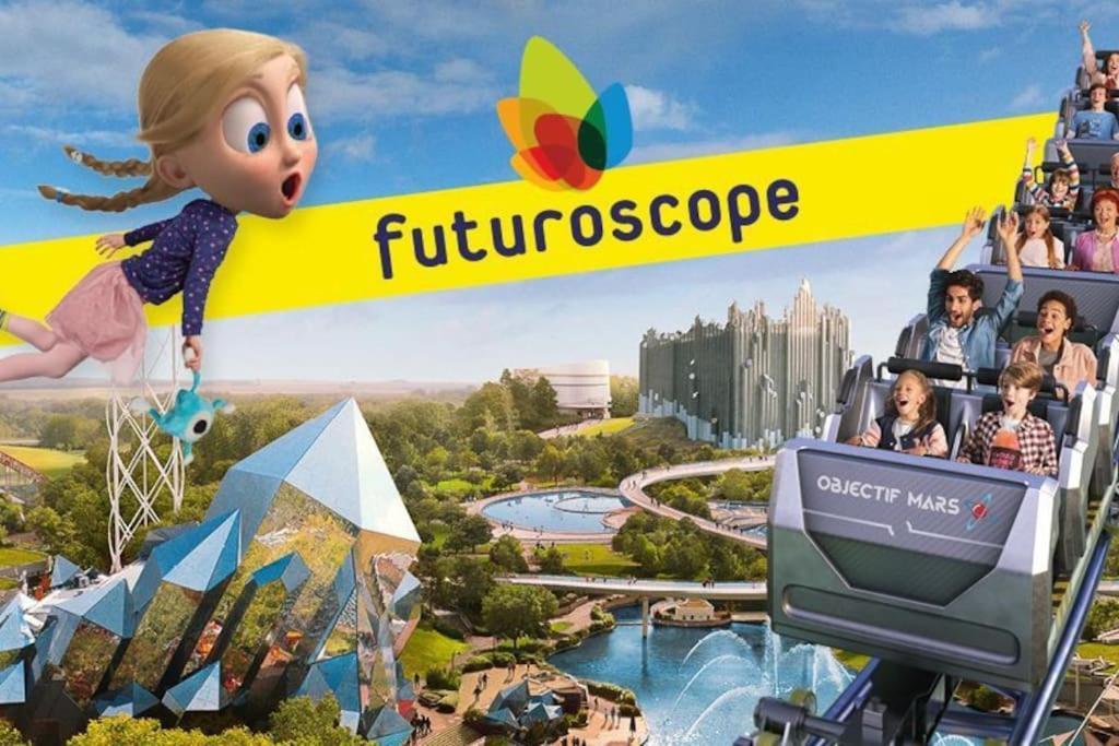 Maisons Martigny A - Proche Futuroscope Et Aquascope Chasseneuil-du-Poitou Exteriör bild